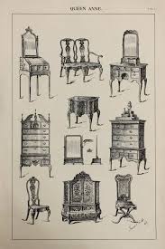 Vintage Interior Design Sketch English Queen Anne Furniture Designs Large 1904 Antique B Modern Kids Furniture Queen Anne Furniture Furniture Design Sketches