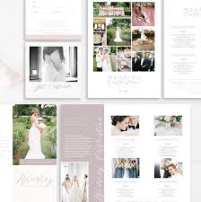 Wedding Photographer Marketing Set Marketing Templates For Photographers Pricing Guide Templates Photoshop Templates Instant Download Wedding Photographer Marketing Wedding Photography Marketing Wedding Photographer Branding