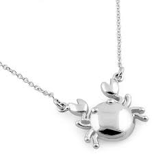 Cancer zodiac sign pendant astrology horoscope pewter jewelry necklace talisman. Sterling Silver Cancer Zodiac Sign Necklace