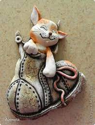 pin ot polzovatelya olena rudenko na doske kezmuves diy koshachi podelki glinyanye skulptury podelki