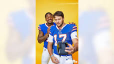 Best photos from the Josh Allen and Stefon Diggs SI for Kids cover ...