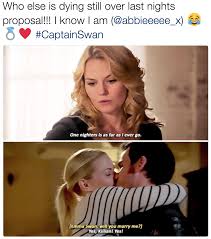 Parallels Some Episode In Season 1 And 6x13 Captain Swan Once Upon A Time Funny Once Up A Time