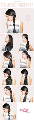 Look sweet by incorporating ribbons into your hairstyle. 10 Lazy Hairstyle Ideas