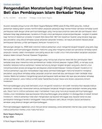 Fungsi bank negara malaysia 1. Moratorium Bank Buat U Turn Kini Ada Faedah Untuk Sewa Beli Ini Yang Perlu Anda Tahu Buzzkini