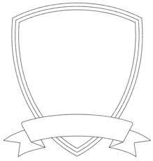 Style Guide Clker Shield Template Logo Design Free Templates Family Crest Template