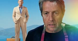 Hugh Grant says Glass Onion character is married to Benoit Blanc