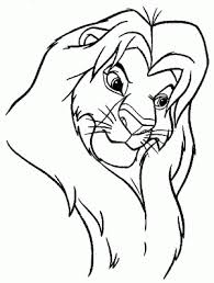 El Rey Leon Para Colorear Pintar E Imprimir