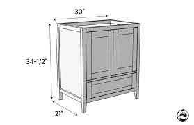 Yourself bathroom storage cabinet plans free could here are 3 diy friendly projects that will put up more storage for your bathroom we'll designate you how to set up a large medicine ca. 30in Bathroom Vanity Rogue Engineer