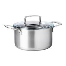 Ikea 365 Olla Con Tapa Ac Inox Vidrio Diametro 21 Cm Ikea Trastes De Cocina Ikea Menaje De Cocina