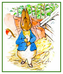 Beatrix Potter Peter Rabbit Takes Walk Counted Cross Stitch