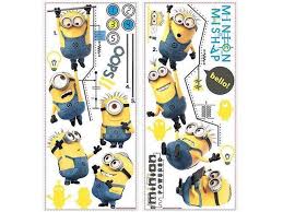 Roommates Rmk2107gc Despicable Me 2 Growth Chart Peel And Stick Wall Decals