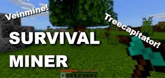 Download top 20 mejores addons survival para minecraft pe bedrock 1 17 x pack de mods mp3 secara gratis di admision camp. Survival Miner V2 Bedrock 1 17 Realms Support Minecraft Pe Mods Addons