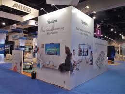 Yealink At The 2018 Infocomm Show Booth Tradeshow Event Expo Conventions Audio Easy Video Trade Show Display Showcase Display