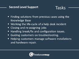 It help desk technician is an it professional who provides technical assistance on computer systems and serves as the first contact for customers who need technical assistance over the phone or email. What Does Second Level Support Do Career Insights