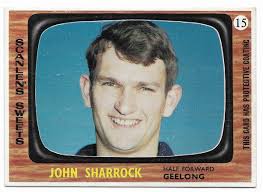 1967 Scanlens (15) John SHARROCK Geelong Excellent ::