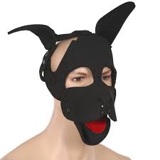 Puppy play enthusiasts will really get off on this masterfully crafted hood and gag! Neoprene Puppy Play Hood Straytoys Com