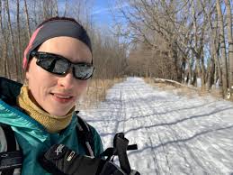 Nordic skiing in West Michigan: pedestrian trail etiquette