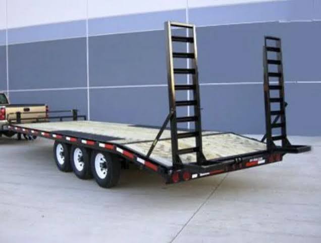 Bri Mar EH820F-12 Flatbed Trailer