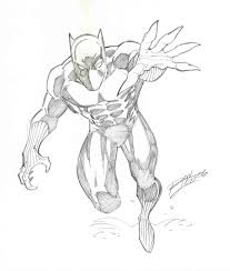 Black Panther By Ron Lim Tchalla Blackpanther Wakanda Vibranium Ink Pencil Black Panther Drawing Marvel Art Drawings Black Panther Art