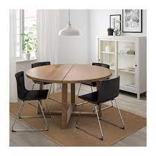 Morbylanga Bord Ekfaner Brunlaserad Langd 145 Cm Ikea Kleiner Esstisch Ikea Ikea Kuchentisch 1,26 m (rund) bis ca. ikea kleiner esstisch ikea