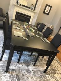Dining room furniture home furniture dining chairs lexington furniture carolina furniture lexington home beautiful dining rooms interior design studio sweet home. Gorgeous Laura Ashley Henshaw Black Extending Dining Table 6 Matching Chairs Ebay Furniture Dining Room Table Cheap Dining Room Sets Dining Room Design