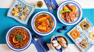 Recette couscous tunisien traditionnel : Sidi Bou London Tunisian Restaurant In London