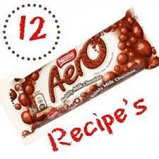 12 Awesome Recipes That Call For Aero Brand Chocolate Bars Use Up That Chocolate Aero Bar Aero Chocolate Chocolate Bar Recipe Bars Recipes