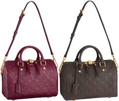 All louis vuitton handbags are made using the highest grade of canvas and leather. Louis Vuitton Speedy 25 Bandouliere Monogram Empreinte Your Europe Shopper