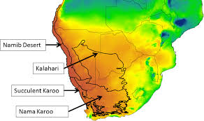 Discover the past of kalahari desert on historical maps. Map Showing The Distribution Of The Four Arid Zones In Southern Africa Download Scientific Diagram