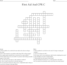 We can help you solve those tricky clues in your crossword puzzle. Emergency First Aid And Shock Crossword Wordmint