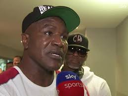 Former heavyweight world champion Evander Holyfield has urged Anthony  Joshua to contain his emotions if he is to emerge victorious against  Oleksandr Usyk