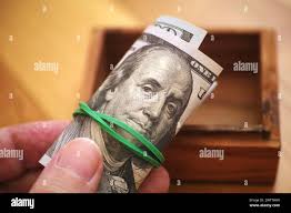 Cash box man hi-res stock photography and images