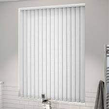 Get the best deals on fabric vertical blinds. Helva Blackout White Vertical Blind