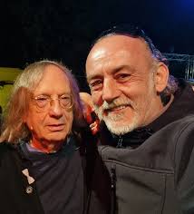 With the Director of our "Hamlet" 2001, David Gothard CBE