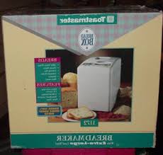 Put ingredients into bread machine in order listed and use dough cycle to make bread. Toastmaster Bread Machine Maker The Bread Box 1172