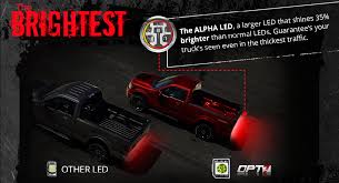 Redline Led Tailgate Brake Light Bar With Reverse