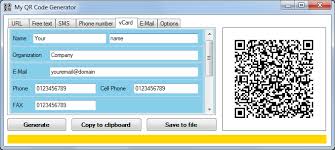 My Qr Code Generator Generate Qr Code Images My Portable Software
