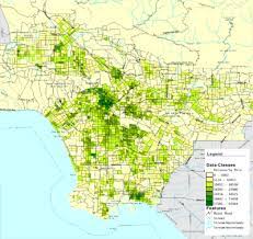 Los Angeles Demographics Map Demographics Of Los Angeles County - Wikipedia