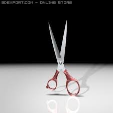 3d Model Scissors C4d Obj 3ds Fbx Scissors 3d Model Model