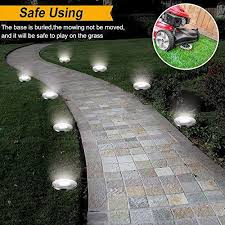 Place your solar light under direct sunlight for one of two days before replacing the batteries. Solar Ground Lightssolar Charge Light Sensor Each Solar Garden Light Has A Built In Outdoor Garden Lighting Solar Lights Garden Front Garden Ideas Driveway