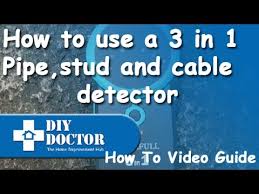 Has been added to your basket. Using A Cable Stud And Pipe Detector The Faithfull 3 In 1 Youtube
