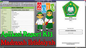 Download juga aplikasi berbasis android web blog. Khusus Madrasah Ibtidaiyah Tutorial Raport K13 Mi Revisi 2019 2020 Youtube
