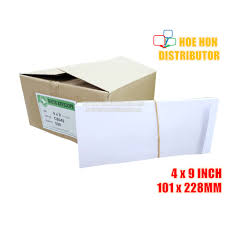 Surat bersampul, yaitu surat yang ditulis pada secarik kertas (biasanya kertas dengan ukuran a4) yang dimasukkan dalam sampul surat/amplop. Long White Envelope Sampul Surat Putih 80gsm 4 X 9 Inch 101 X 228mm Shopee Malaysia
