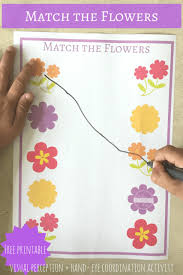 Each activity can be modified to suit the artistic skills of the. Free Flower Match The Worksheets Preschool