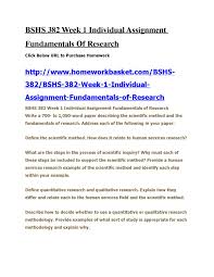Maybe you would like to learn more about one of these? Bshs 382 Week 1 Individual Assignment Fundamentals Of Research By Robert Issuu