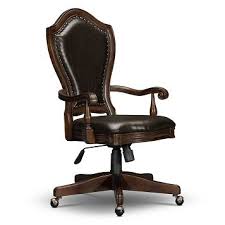 Monticello Pecan Home Office Desk Chair Value City Furniture Buyonlinevcf Chair Home Office Desk Chair