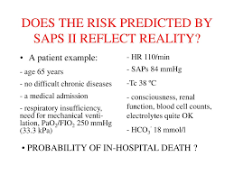 How does the saps ii calculator work? Ppt Which Risk Adjustment Model Should We Use A Finnish Point Of View Powerpoint Presentation Id 3605951