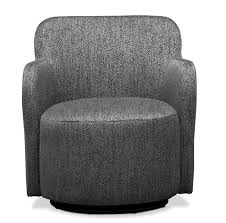 Compact And Contemporary A Unique Take On The Tub Chair The Garcia Swivel Chair Offers Modern Style And Flexibility Wooden Dining Room Chairs Furniture Chair
