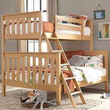 Bunk bed with desk bunk beds with stairs desk bed sofa bed safe bunk beds kids bunk beds kids room would love to get both kids one of these bad boys from costco!!! Seneca Natural Twin Over Double Bunk Bed Costco