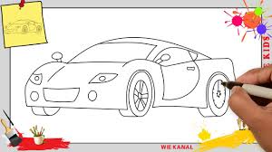 Wir haben eine neue gruppe ins leben gerufen. Auto Zeichnen 2 Schritt Fur Schritt Fur Anfanger Kinder Zeichnen Lernen Youtube